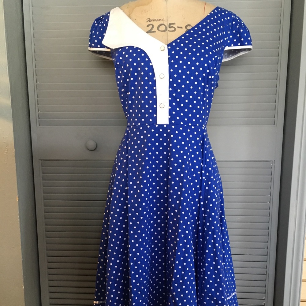 Plus size retro dress